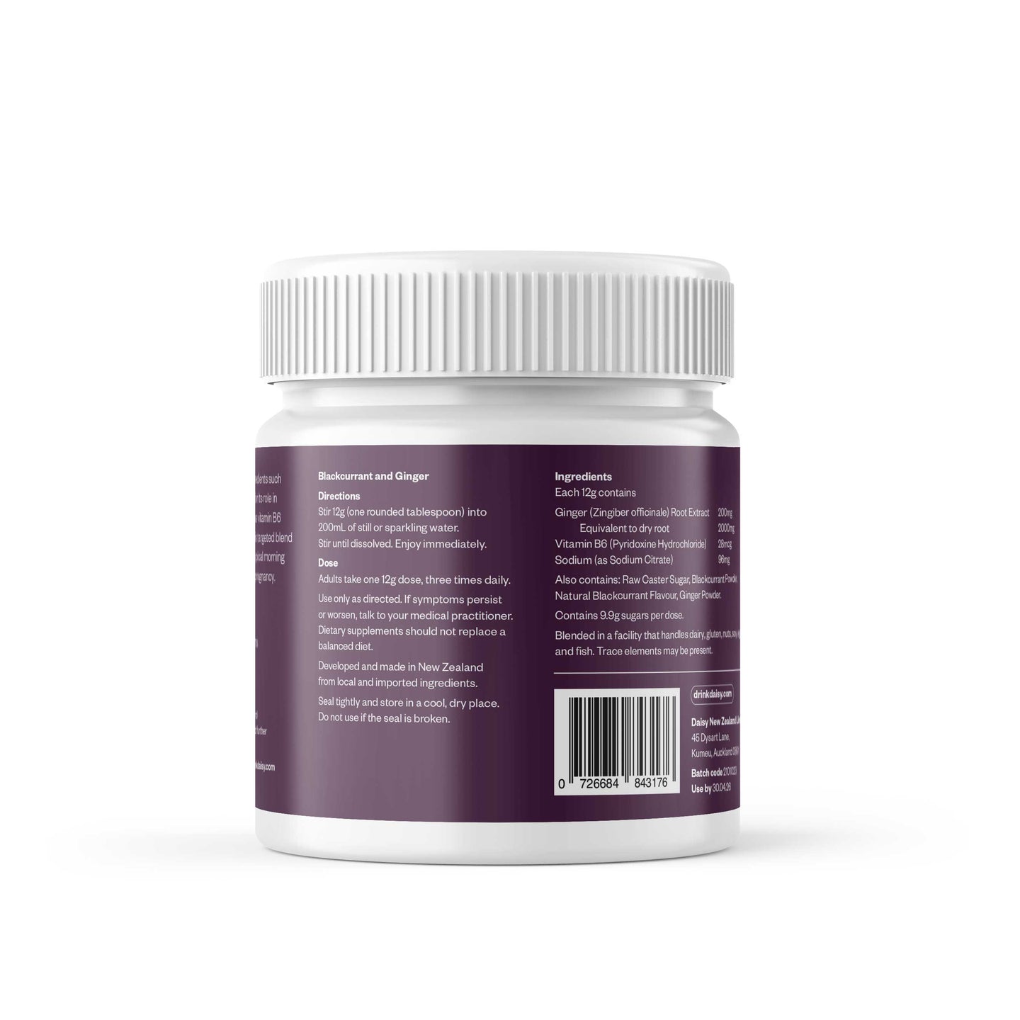 Nausea relief drink powder for pregnant women
