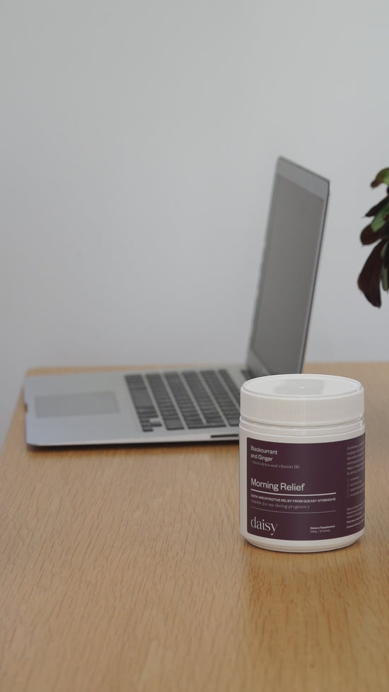 Electrolyte and ginger-based pregnancy drink for nausea relief